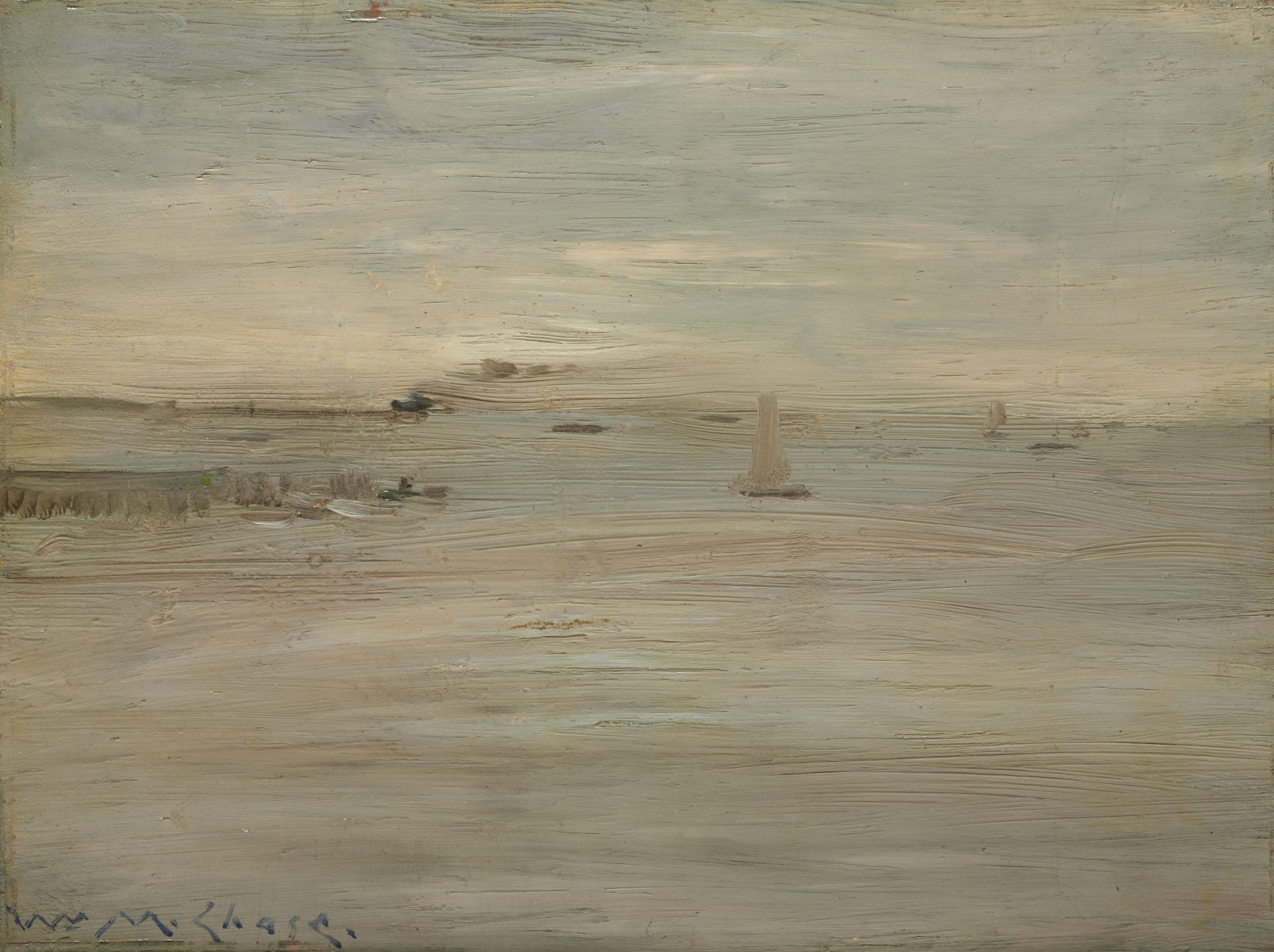 Marine, painting by William Merritt Chase, c. 1888