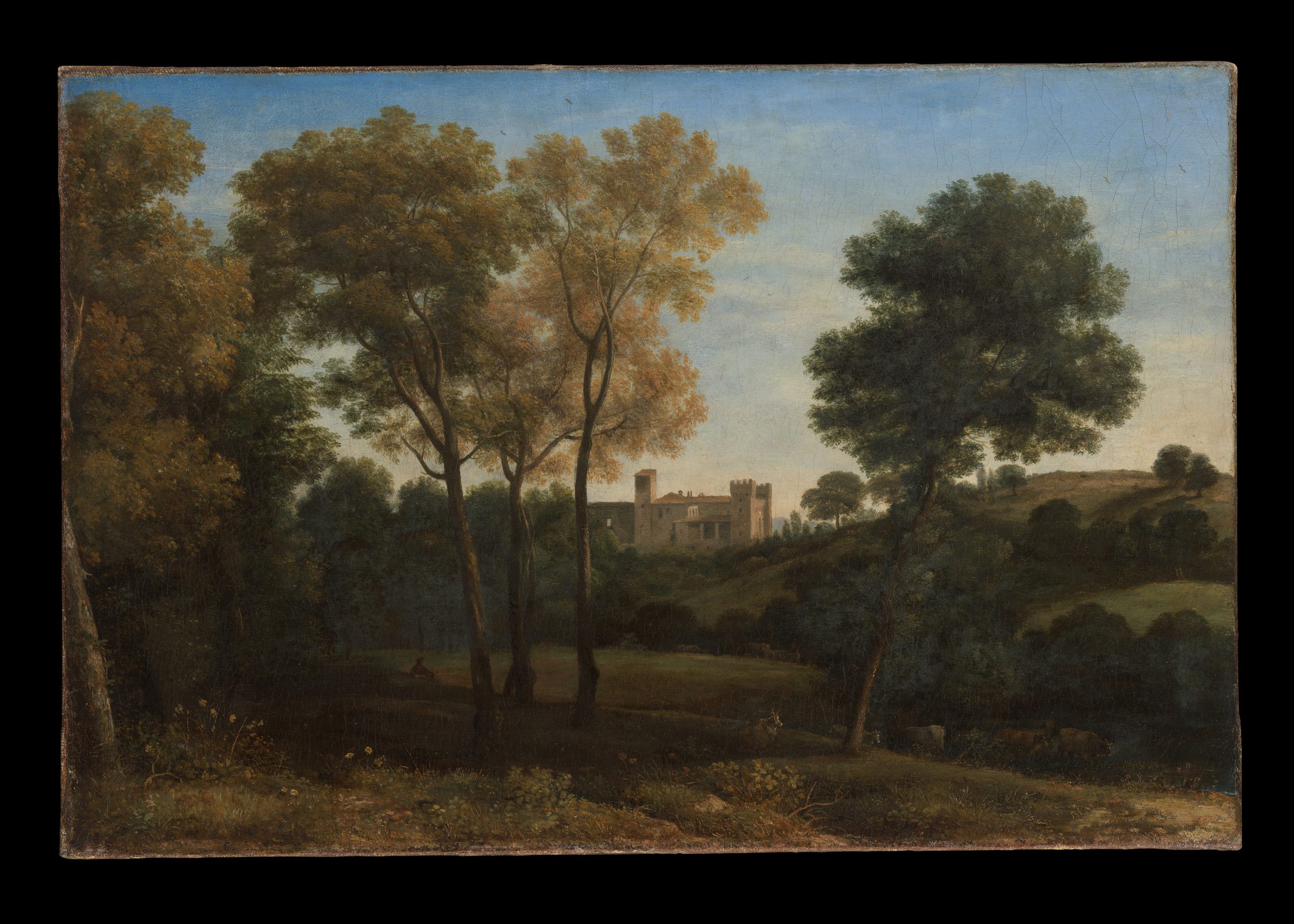 View of La Crescenza, painting by Claude Lorrain (Claude Gellée), 1648–50