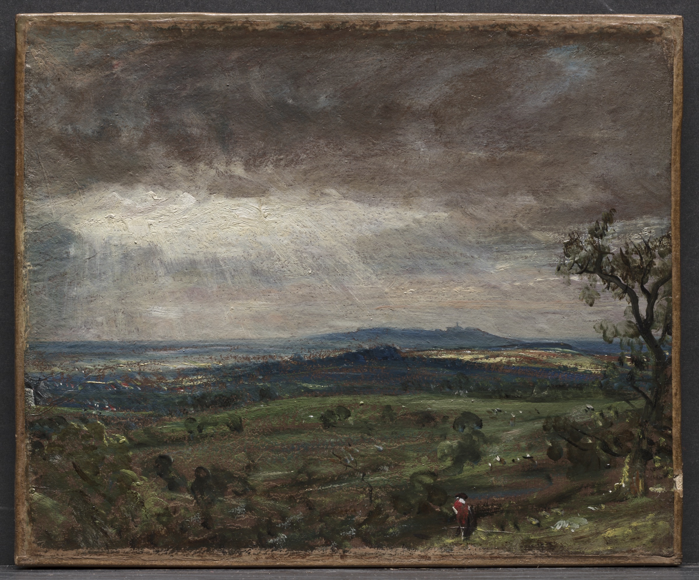 Hampstead Heath, Looking Toward Harrow, painting by John Constable, c. 1821