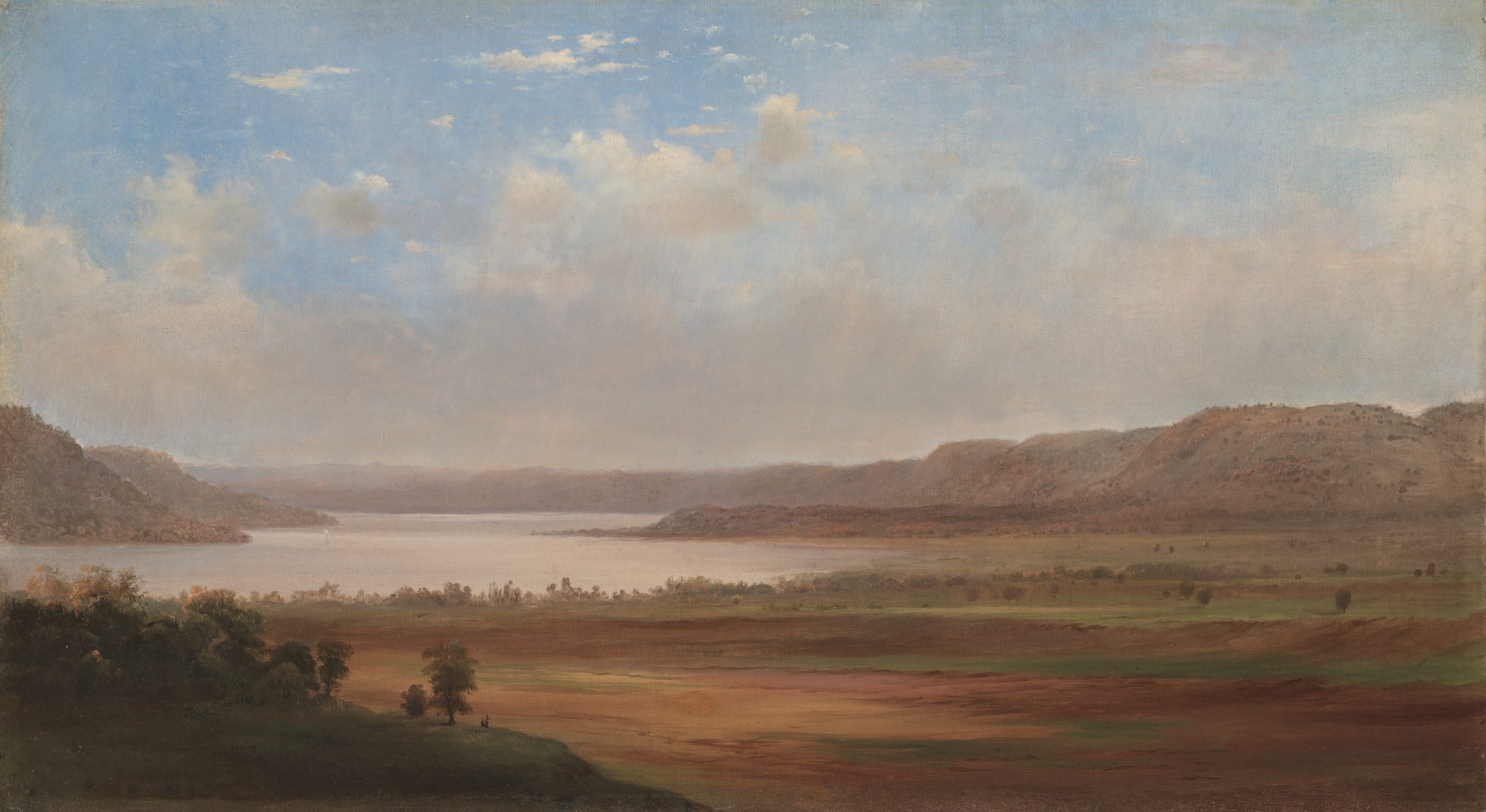 View of Lake Pepin, Minnesota, painting by Robert S. Duncanson, 1862